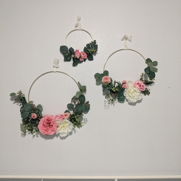 Other - Floral Hoop Set